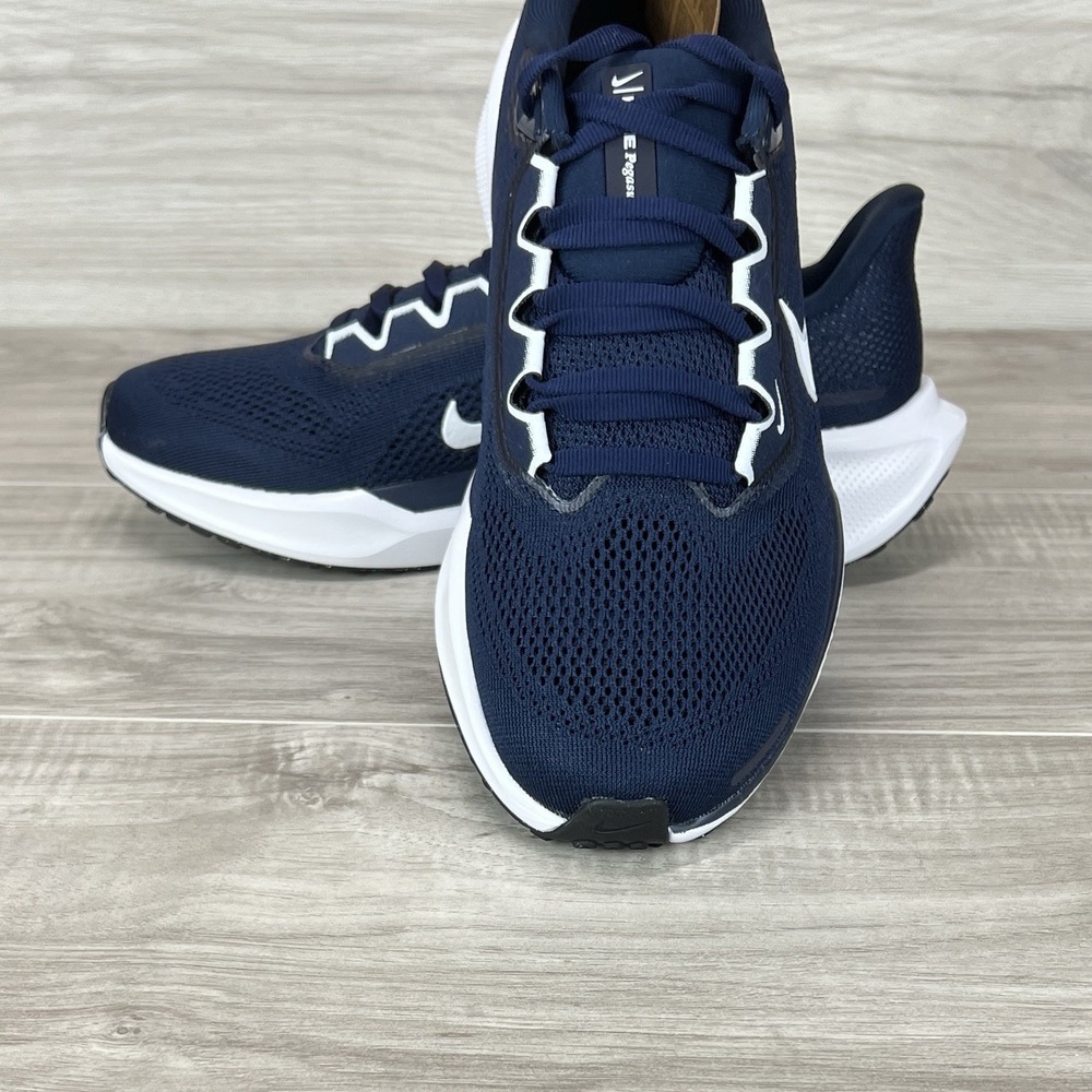 Size 8.5 - Women's Nike Air Zoom Pegasus 41 Running Shoes College Navy White NEW - Picture 5 of 11
